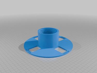 Custom printed spool