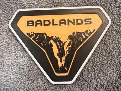 Ford Bronco Badlands Badge