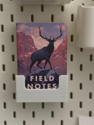 Skadis bin for Field Notes