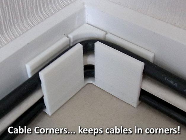 Cable Corners... Keep Cables In Corners!