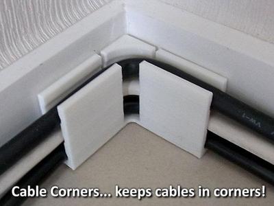 Cable Corners... Keep Cables In Corners!
