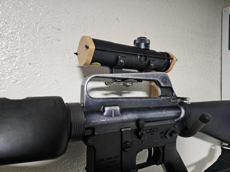 Colt AR-15 Carry Handle Scope (retro) lens cover