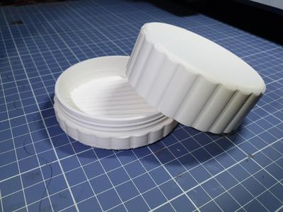 Round Soap Dish & Travel Box