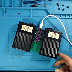Dual Metal Pedal Holder | USB Pi PICO