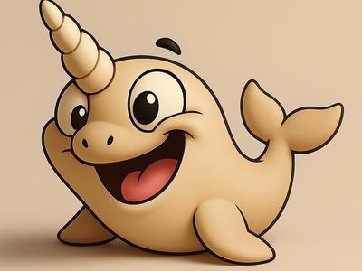 Funny Ice Cream Narwhal