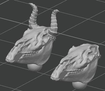 Horse Skull Helmet