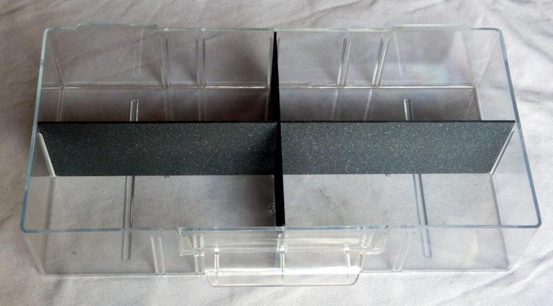 Unterteilungen divider partition MARS Svratka Kleinteilmagazin shelf cabinet 136x275 mm drawer Lade