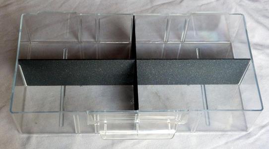 Unterteilungen divider partition MARS Svratka Kleinteilmagazin shelf cabinet 136x275 mm drawer Lade