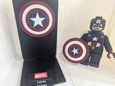 Captain America Backer Plates
