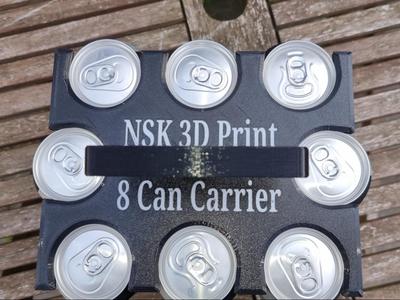 8 Can Holder for 33 and 50cl Cans