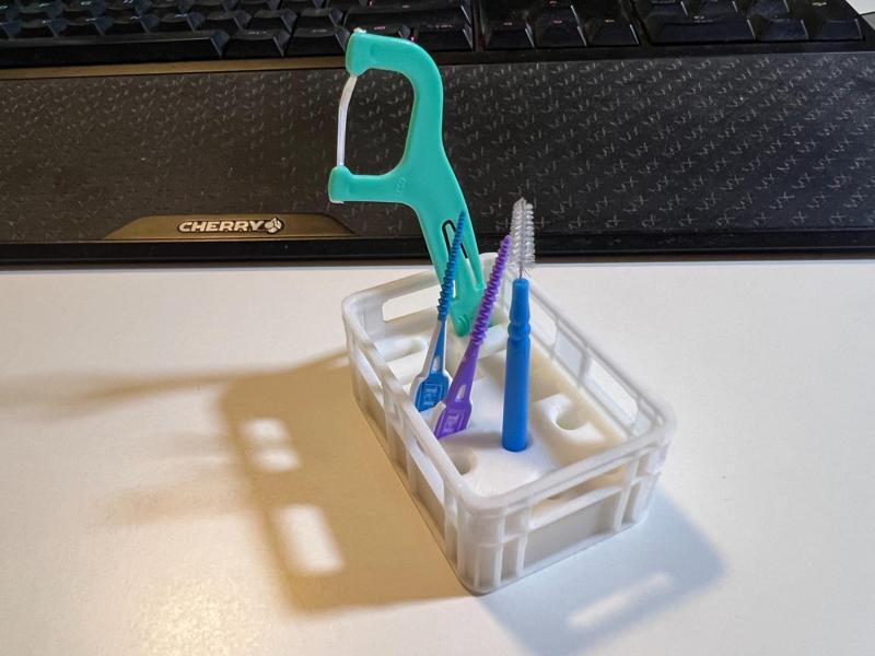 Interdental brush holder