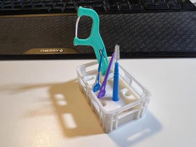 Interdental brush holder