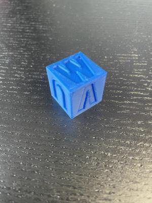 20mm UVW Calibration Cube