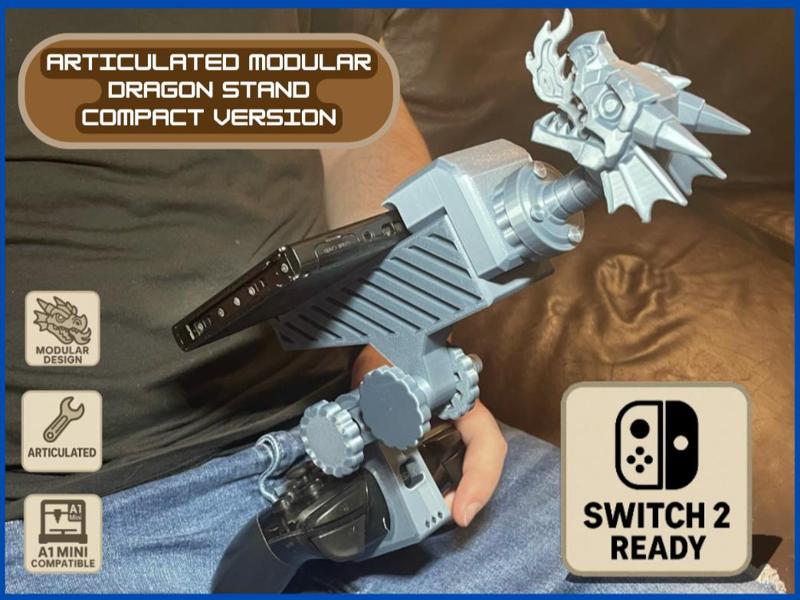 Modular Dragon Nintendo Switch 2 & Switch Stand