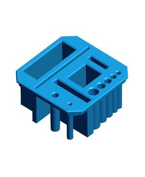 1x1 - 3D Printer Tools - Multibin Top.stl