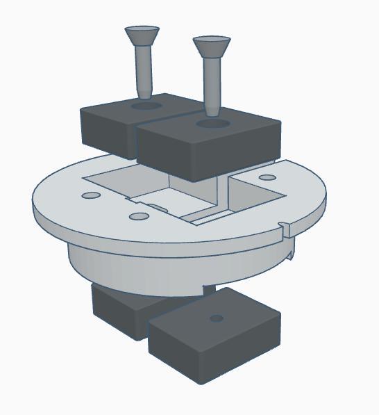 14 in Bandsaw Adjustable / Replaceable Guide Blocks