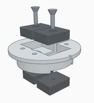 14 in Bandsaw Adjustable / Replaceable Guide Blocks