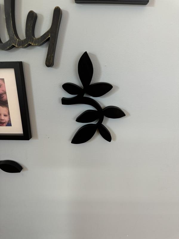 Family Photo Frame Wall Decor - Leaves