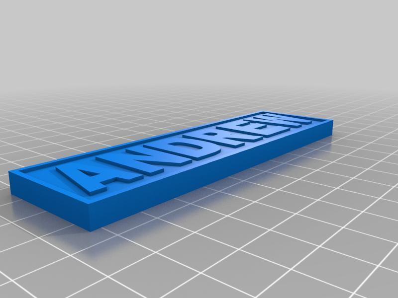 Andrew Name Tag