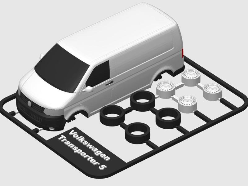 Volkswagen Transporter 5 kit card