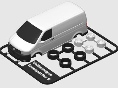 Volkswagen Transporter 5 kit card