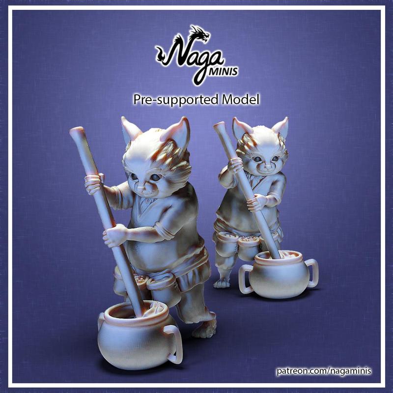 (Pre-supported) Cat Folk Villager