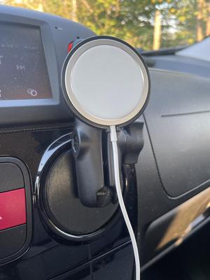 Fiat Qubo (Fiorino) Ventilation Grill Cover replacement for RAM mount 1" ball (Phone holder)