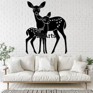 2D Deer Wall Art