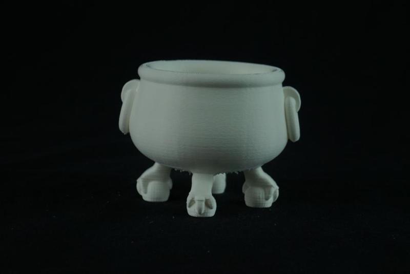 Cauldron with claw feet