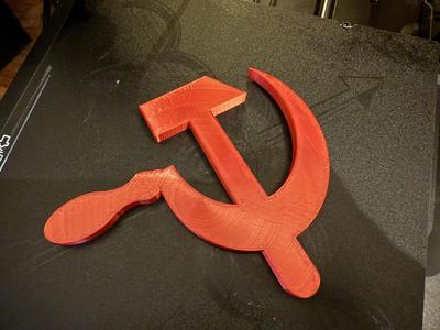 Hammer & Sickle plaque