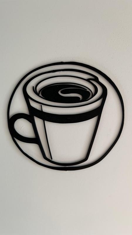 Cup Of Coffee Wall Art #1