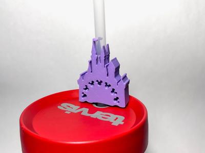 Disney Castle Stanley Straw Charm