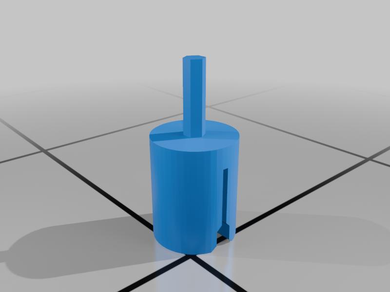 String Winder with drill bit attachment.