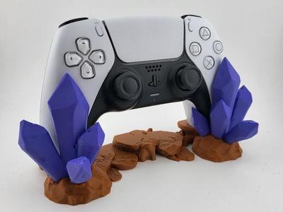 controller stand ps5 crystal
