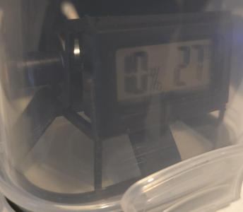 Filament Dry Box Base with Hygrometer