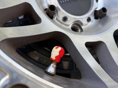 Valve Stem Caps : Iron Man! 