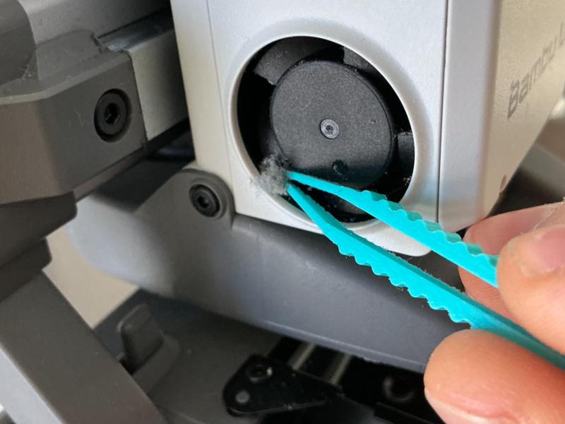 precise tweezers (fan maintenance)
