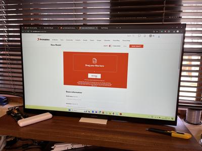 Low Profile Stand for Samsung S27C31 27" Monitor (UPDATED!)
