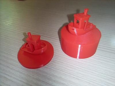 Benchy 45 Record Adapter