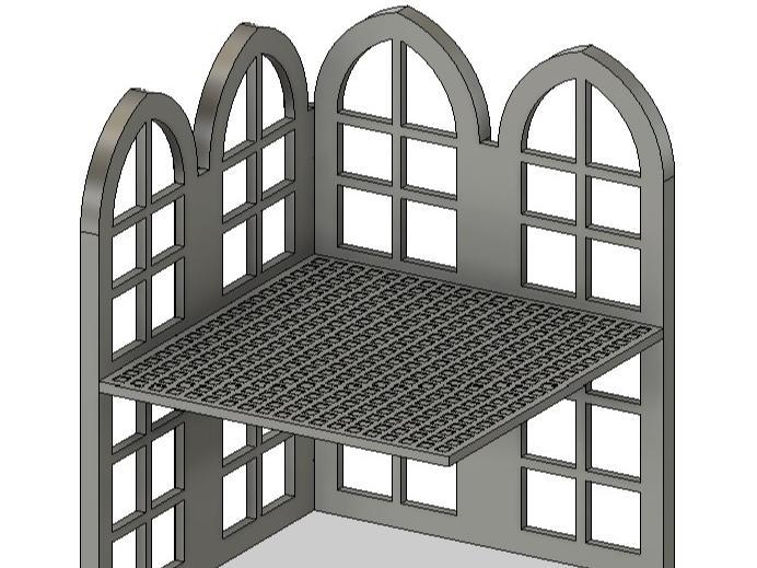 Tabletop Gamming Terrain Assembly
