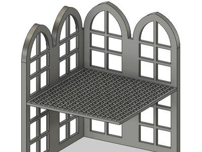 Tabletop Gamming Terrain Assembly