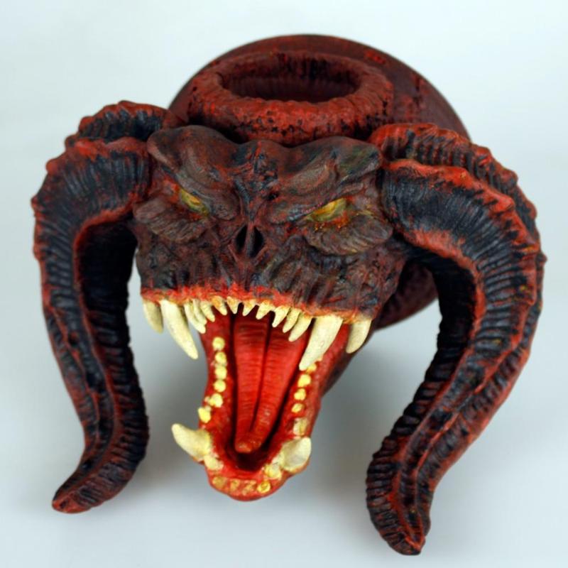 Balrog candle holder