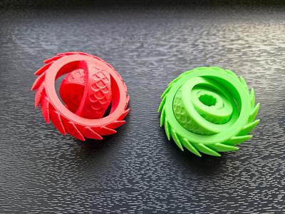 Dragon Gyro Fidget Spinner (Print-in-Place)
