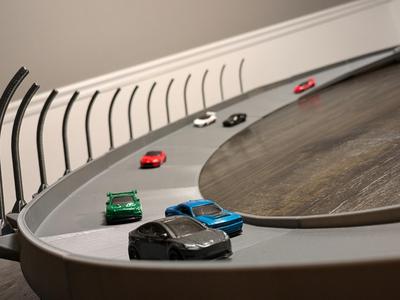 Macrotrack Oval Speedway Miniature 