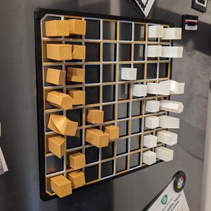 Modern Fridge Magnet Chess