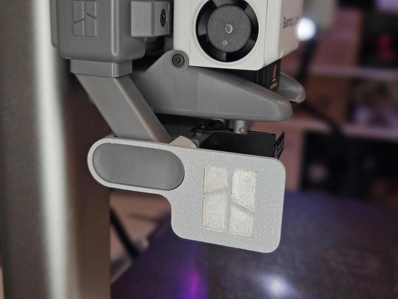 Poop Deflector with Nonstick TPU (A1 + A1 Mini)