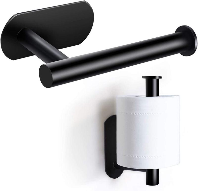 Toilet paper holder screw-less (easy fixation)