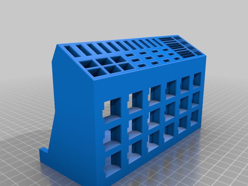 Multi-Color Desk Hub for 30 Keystones, USB, SD, TF