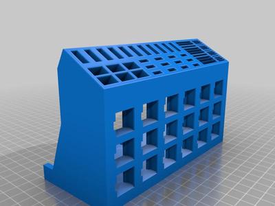 Multi-Color Desk Hub for 30 Keystones, USB, SD, TF
