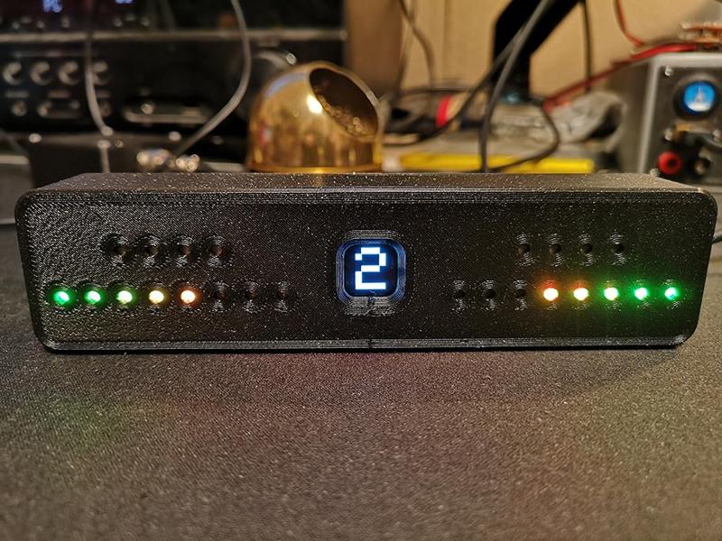 Sim racing RPM tachometer w/OLED gear indicator